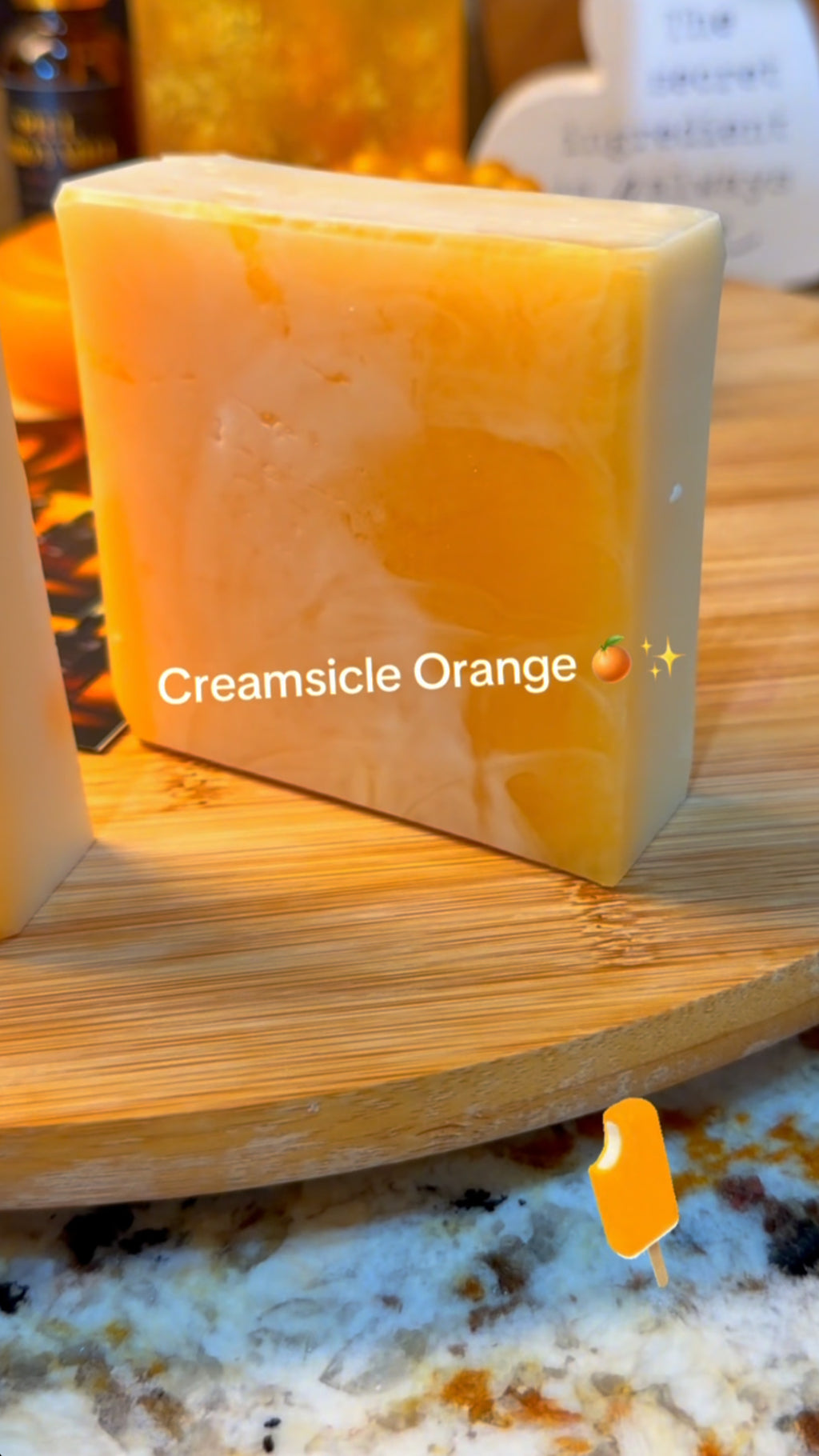 Creamsicle orange-naranja cremosa (Un jabón veraniego) 🍊🍦☀️✨