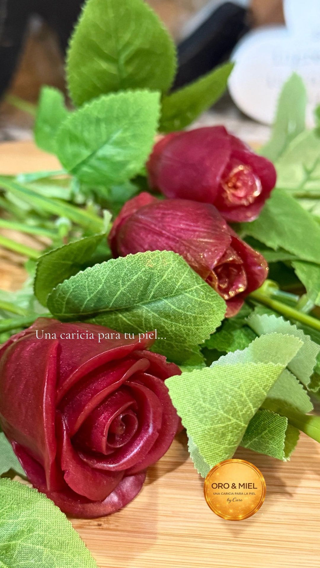Rosas de jabón artesanal 🌹