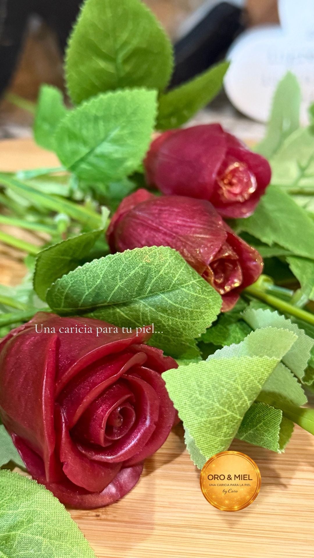 Rosas de jabón artesanal 🌹