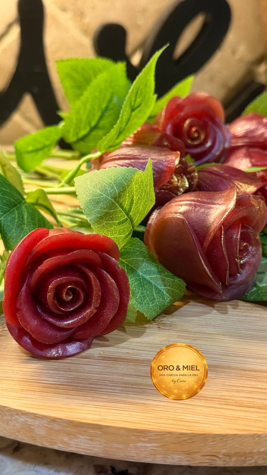 Rosas de jabón artesanal 🌹