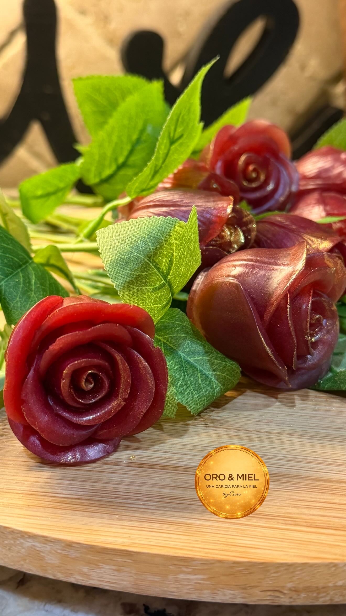 Rosas de jabón artesanal 🌹