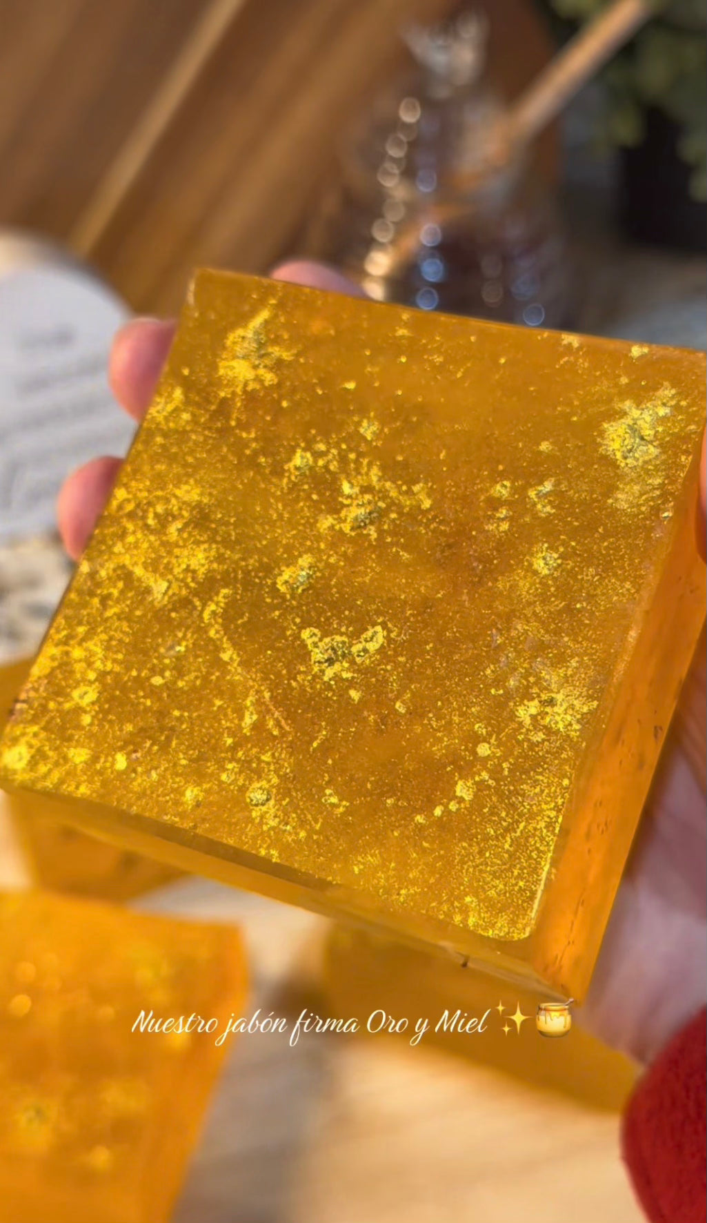 Jabón Oro y Miel