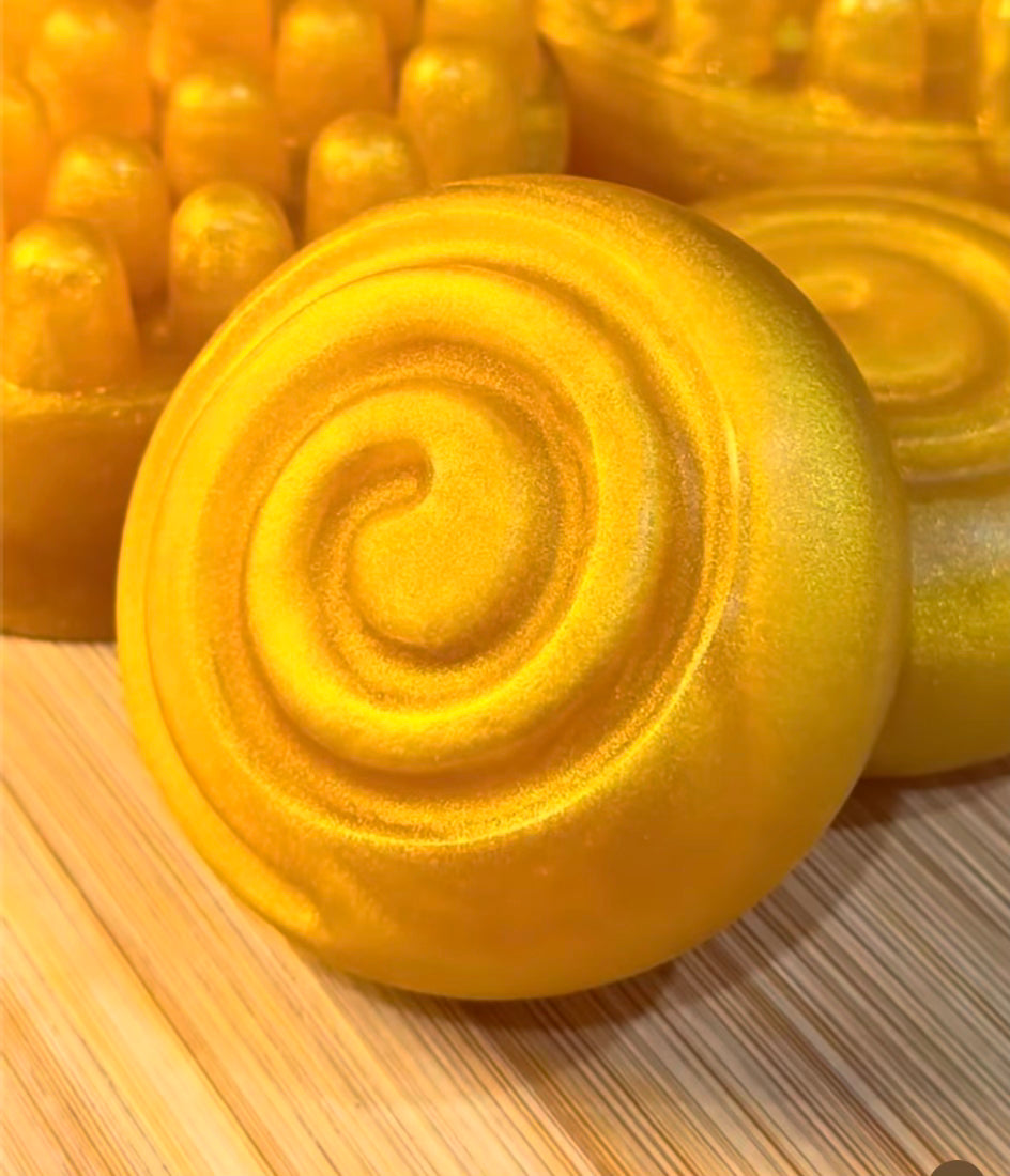 Jabón Oro y Miel (redondo)